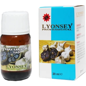Lyonsey Professional Kara Sarımsak Yağı 20ml