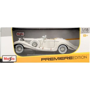 Maisto Mercedes Benz 500k Special Roadster Model Araba 1:18 Premiere Edition Beyaz