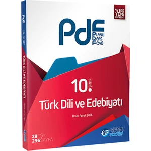 Eğitim Vadisi Yayınları 10.Sınıf Edebiyatı Planlı Ders Föyü ( PDF)
