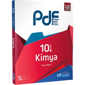 Eğitim Vadisi Yayınları 10.Sınıf Kimya Planlı Ders Föyü ( PDF)