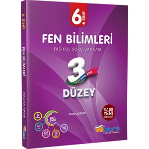 Martı 6. Sınıf Fen Bilimleri 3 Düzey Fasikül Soru Bankası
