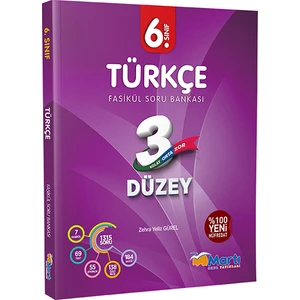 Martı 6. Sınıf Türkçe 3 Düzey Fasikül Soru Bankası