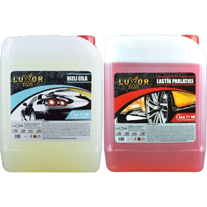 Luxor Kimya Orta Paket Oto Bakım Seti Oto Yıkama Seti 2 x 5 lt