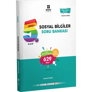 Başka Yayınları 5.Sınıf Sosyal Bilgiler Soru Bankası