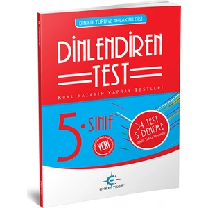 Eker Test Yayınları 5. Sınıf Dinlendiren Test