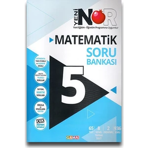 Gama Yayınları Nar 5. Sınıf Matematik Soru Bankası