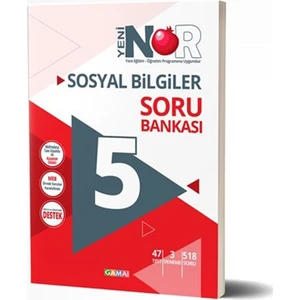 Gama Yayınları Nar 5. Sınıf Sosyal Bilgiler Soru Bankası