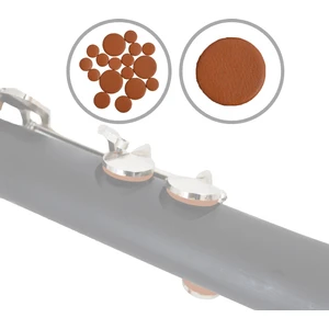 Klarnet Aks Guderi Takım Deri Kahve (Rpc17Lb)