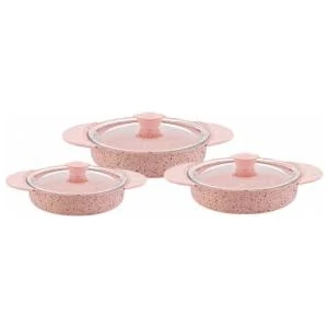 Oms Granit 6 Parça Kapalı Sahan Set