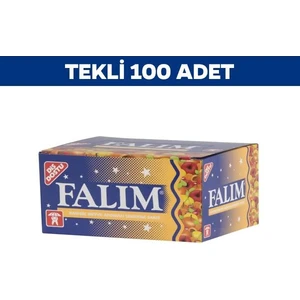 Tekli Karışık Meyve Sakız x 100 Adet