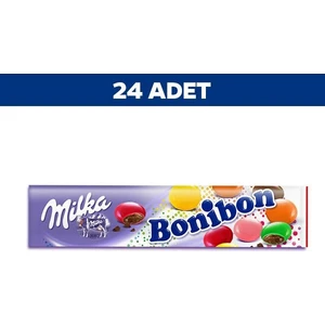 Bonibon Silindir Renkli Draje 24,3 gr x 24