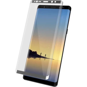 Samsung Note 8 (N950) Kavisli 4D Cam Ekran Koruyucu Silver