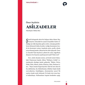 Asilzadeler - Ömer Seyfettin