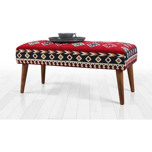Lorence Home Vezir Kilim Bench Puf - Lidya
