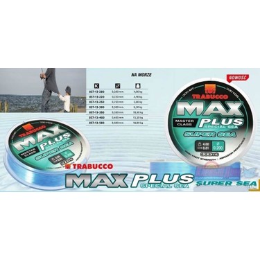 Trabucco Max Plus Süper Sea Monoflament Olta Misinası 150Mt Fiyatı