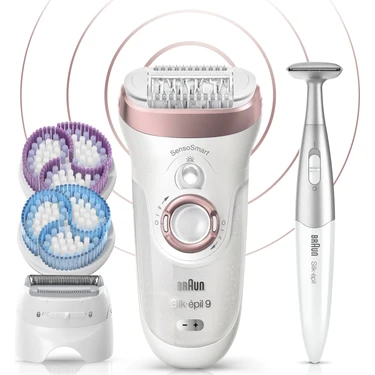 Braun Silk-Epil 9 9-980 Skinspa Sensosmart 4 in 1 Epilatör Fiyatı