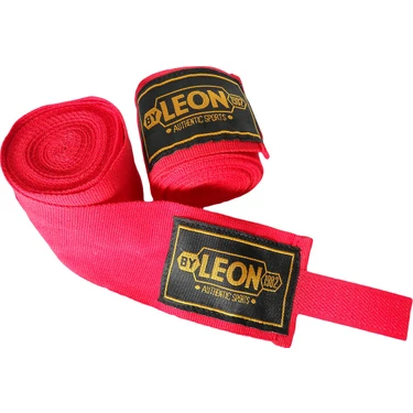 By Leon 1982 Leon 4,5 Metre Elastik Muay Thai Kickboks ve Boks Bandajı 180 inch