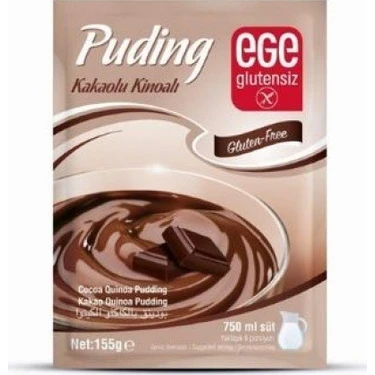 Ege Glutensiz Kakaolu Kinoalı Puding 155