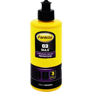 Farecla G3 Premium Wax Cila 250 ml Araç Bakımı için Uzun Süreli Parlaklık Sağlayan Çok Amaçlı
