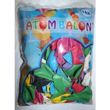 Atom Balon 100 Adet