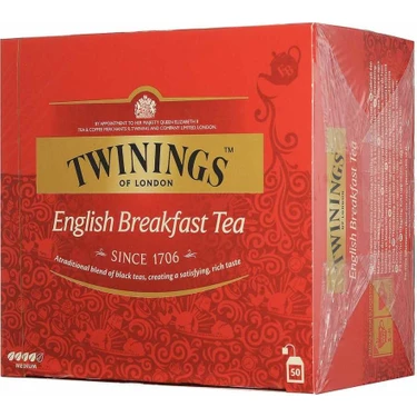 TWININGS ENGLISH BREAKFAST 50 Lİ POŞET