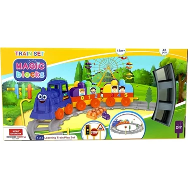 Magic blocks hot sale train set