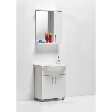Saydam Banyo Klasik 65 cm Mdf Banyo Dolabı