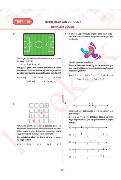 Karekök Yayınları TYT Matematik Soru Bankası