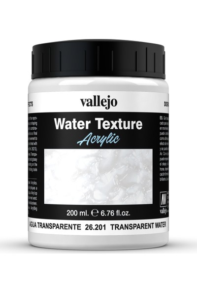 Vallejo Water Texture Transparent Water 26.201 200 Ml