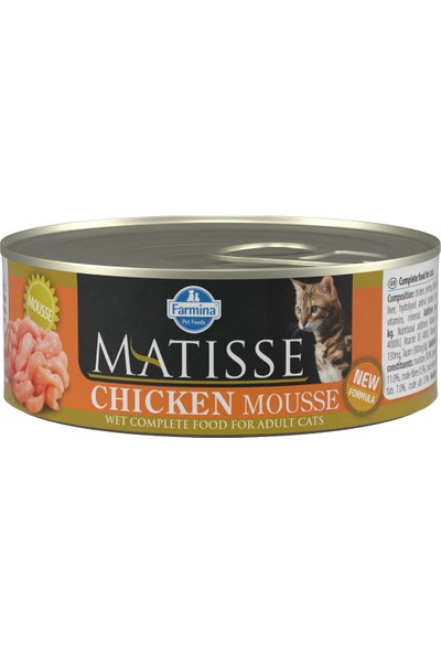 Matisse Chicken - Tavuk Kedi Konservesi 80 gr