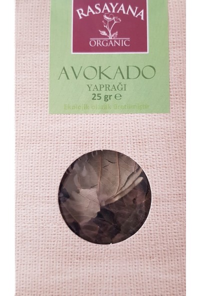 Rasayana Organik Avokado Yaprağı Bitki Çayı 25 gr