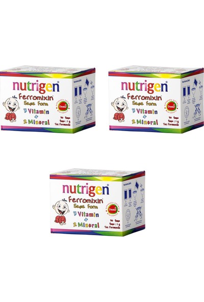 Nutrigen Ferromixin Vitamin 3' lü