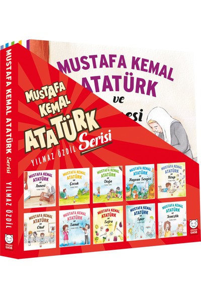 Mustafa Kemal Atatürk Serisi (10 Kitap Takım) - Yılmaz Özdil