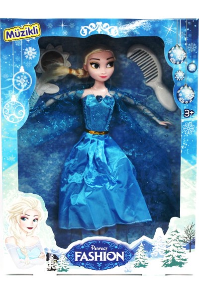 Toys Park Elsa Müzikli Işıklı Et Bebek Seti