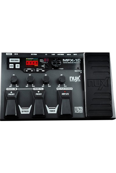 Nux Mfx-10 Gitar Efekt Prosesörü