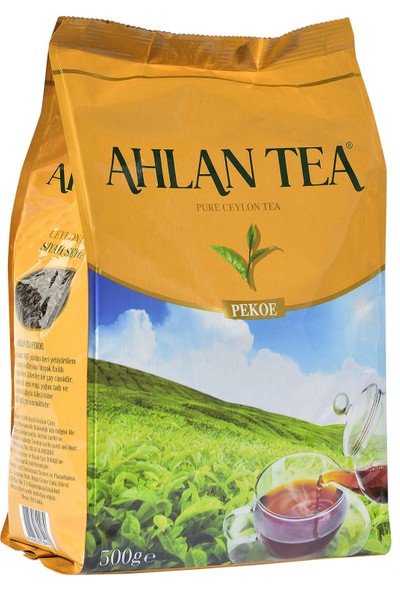 Ahlan Tea Pekoe Kokusuz Seylan Çayı 500 gr