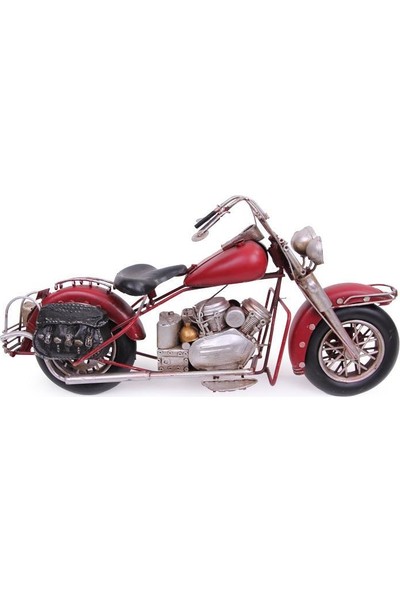 Evim Tatlı Evim Metal El Yapımı Wild Hawk Motosiklet 42 cm