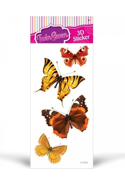 Artikel Sarı Kelebekler 14 x 28 Cm Sticker