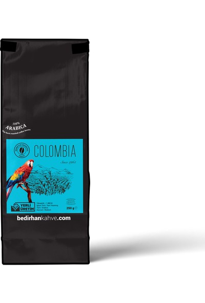 Bedirhan Colombia Supremo (Kolombiya) Filtre Kahve 250 gr