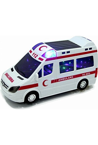 Can Ali Sesli 3D Işıklı Ambulans