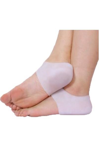 Wellflex Silikon Topuk Çorabı, Yeni Nesil Jel Silikon Topuk Koruyucu