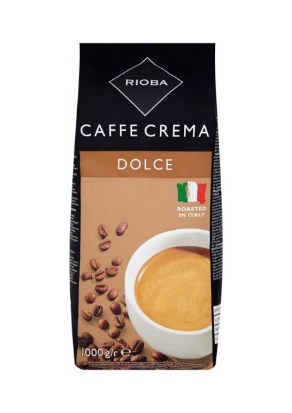 Caffe Crema Dolce %80 Arabica %20 Robusta Espresso Çekirdek Kahve - 1000 gr