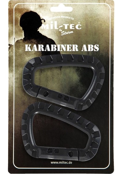 Mil Tec Taktikal Karabiner 15921002 Siyah