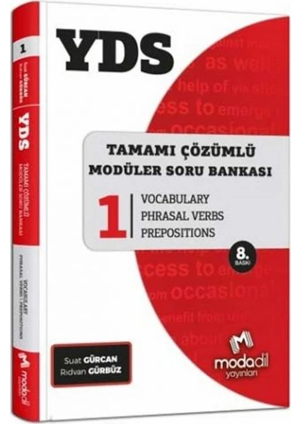 YDS Tamamı Çözümlü Soru Bankası Serisi 1 Vocabulary