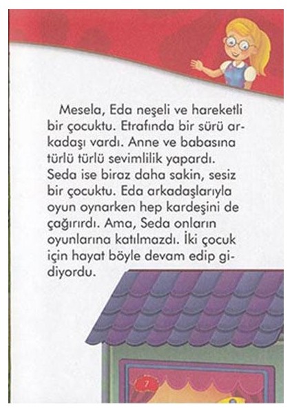 Masal Dünyası Mini Masallar Eda Ve Seda - Cep Masalları indirimleri