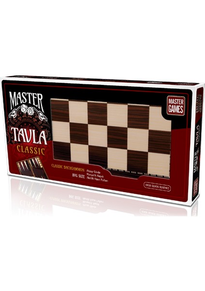 KS Games Master Classic Tavla Ceviz