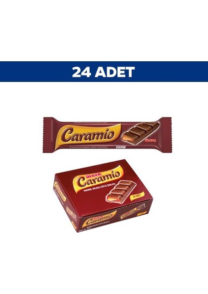 Caramio Baton Çikolata 32 gr x 24'lü