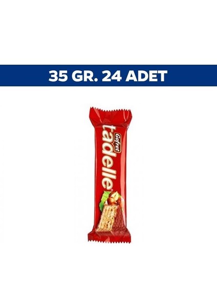 Çikolatalı Gofret 35 gr x 24'lü