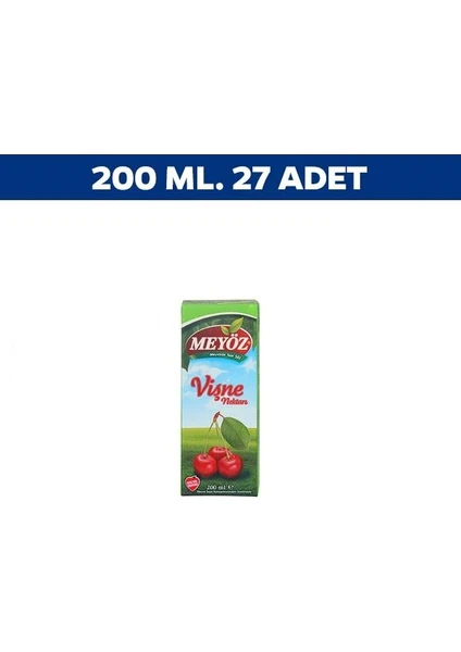 Meyöz Vişne Meyvesuyu 200 ml x 27 'li