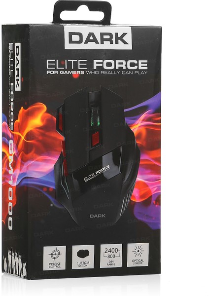 Elite Force gm1000 Kablolu Oyuncu Mouse